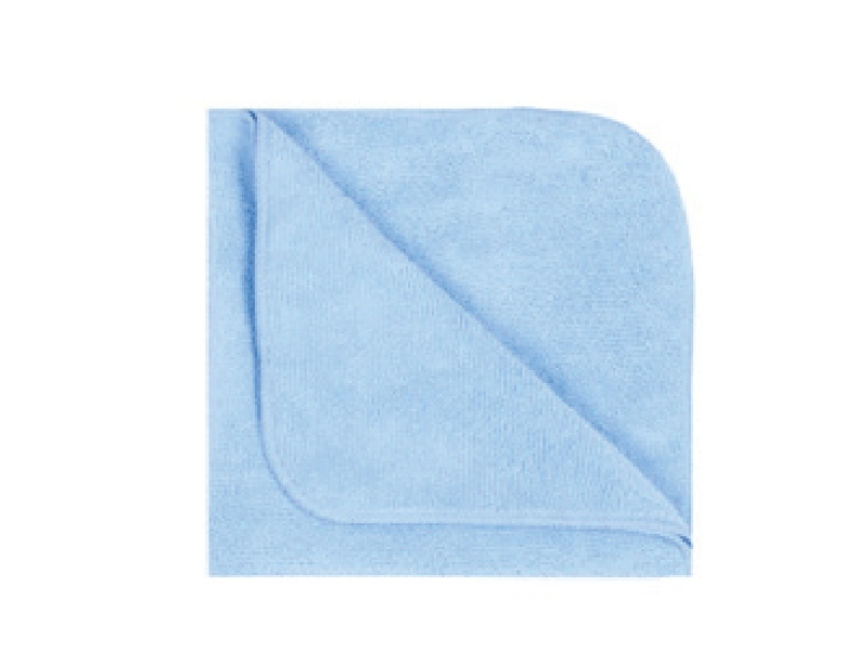 Light Blue Microfiber Cleaning Cloth